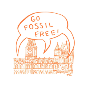 GU Fossil Free logo